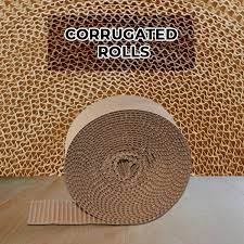 Corrugated Cardboard Paper Roll Ideal For Packing Wrapping Cardboard Rolls Corrugated Paper Corrugated Cardboard
