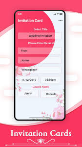Stand out from the crowd! Digital Invitation Card Maker For Android Apk Download