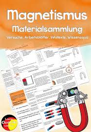 Magnetismus Materialsammlung Nawi Unterrichtsmaterial In Den Fachern Physik Sachunterricht In 2020 Magnetismus Unterrichtsmaterial Lehrmaterial