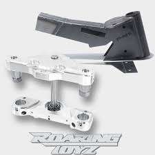 Color matched mid frame heat deflects street glide (ember red sunglo). Raked Triple Clamp Tree Set Billet Cnc Neck Kit For 30 Inch Front Wheel Conversion Harley