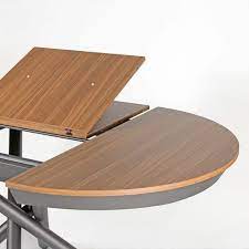 table ronde extensible design italien en melamine celsius table ronde extensible table design table et chaises