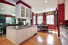 90 Different Kitchen Island Ideas And Designs Photos Traditional White Kitchen Cabinets Red Kitchen Walls White Kitchen Traditional