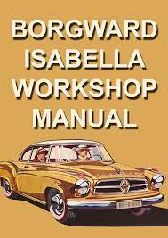 Pin On Borgward Isabella Car Manuals Direct