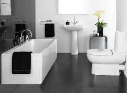 Modern Black And White Bathroom Bathroom Design Small Bathroom Interior Design Small Bathroom Decor