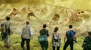 Skull island, the big guy has a new look and a new gal pal, mason weaver (brie larson), who's somewhat feistier and certainly more sensibly dressed than her predecessors. Graveyard Of Kong S Parents Scene Kong Skull Island 2017 Movie Clip Youtube