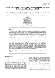 Contoh mapping gap literatur april 03 2017. Pdf Model Pelatihan Dan Pendampingan Penyusunan Laporan Keuangan Berbasis Cloud Bagi Pelaku Umkm