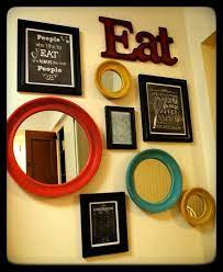 Kitchen Wall Decor Yellow Aqua And Red Kitchen Diy Chalk Art Colorful Kitchen Decor Kitchen Decor Themes Diy Wall Art Quotes