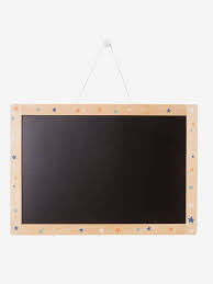 Offre lit enfant la reine des neiges en bois cosy disney à prix grossiste. Tableau Mural Reversible 2 En 1 En Bois Noir Vertbaudet