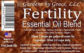 Amazon Com Fertility Blend Essential Oil Safe To Ingest Certified Food Grade 0 5 Fl Oz Free Roll On Bottle Free Glass Dropper Free Glass Spray Bottle Included Beauty