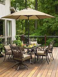 Choosing Outdoor Patio Sets With Umbrella Patio Set With Umbrella Outdoor Patio Set Outdoor Patio Designs