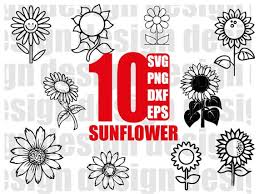 Free Free 136 Sunflower Svg Stencil SVG PNG EPS DXF File