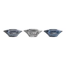 Discover decorative candlestick sets from waterford, the world's treat your home to visions of sophistication with our assortment of luxury crystal candleholders & votives that effortlessly elevate. Waterford Crystal Set Of 3 Lismore Blue Ombre Mix Votive Candle Holders Ross Simons