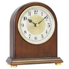 Coffee clocks for kitchen ebay. Walnut Finish Quartz Battery Wooden Mantel Clock Arabic Numbers 07069