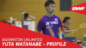 His last victories are the all england mixed doubles 2021 and the hong kong open mixed doubles. Badminton Unlimited 2019 Yuta Watanabe Profile Bwf 2019 Youtube