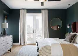 Deep reds, rich navy blues, charcoal grays, chocolate browns, and striking black shades are all perfect choices for a bedroom design scheme. Dark Green Bedroom Ideas And Photos Houzz