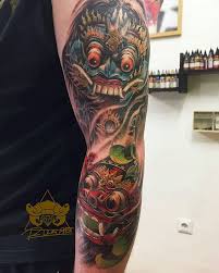 18.644 saniyelik balinese dancer applying makeup with stok videoyu 23.98fps çözünürlükle alın. Balinese Tattoos Symbols Designs Pictures Tattlas Bali Tattoo Guide