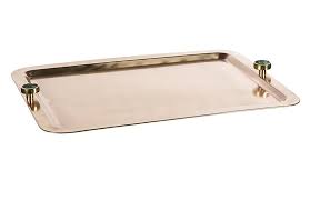 Gold tray metal coffee table with removable tray top max loading 10kg. Bradburn Home 24 Decorative Tray Rose Gold Green One Kings Lane