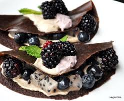 Very Persuasive Carob Crepes Vegan Gluten Free Nut Free Raw Sugar Free Sweet Raw Vegan Desserts Carob Recipes Raw Food Recipes