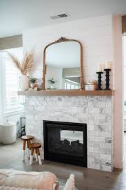 Sometimes my job is made a little more challenging in the way room layouts are designed & where structural elements are placed. Fireplace Mantel Decor Ideas Three Ways To Style Your Mantel