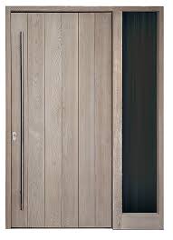 Pivotante Ou Battante Porte D Entree A Lames Verticales Bouvetees En Chene De France Une Fa Porte D Entree Portes Contemporaines Portes D Entree Contemporaines
