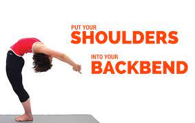 The main cause of the pain comes from bad posture while we stand, sit at our desk, or type on our phones. Put Your Shoulders Into Your Backbend Hot Yoga Doctor