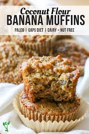 Easy Paleo Banana Muffins Nut Free Dairy Free Prepare Nourish Recipe Paleo Banana Muffins Coconut Flour Banana Bread Paleo Banana Bread Muffins