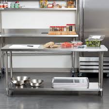 4.5 out of 5 stars 1,329. 24 X 60 Stainless Steel Work Table With Undershelf In Stainless Steel Work Tables From Simplex Trading Household Restaurant Kitchen Supplies