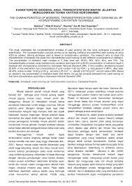 Ketika kamu menginjakkan kaki di perguruan tinggi maka kamu tidak akan asing dengan yang namanya proposal penelitian. Contoh Jurnal Kimia Industri