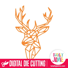 Download Geometric Deer Head Totallyjamie Svg Cut Files Graphic Sets Clip Arts