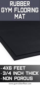 • rolls fit together perfectly and lie flat without curling. 4x6 Ft Black Rubber Gym 3 4 Inch Floor Mat Gym Flooring Rubber Rubber Flooring Rubber Floor Mats