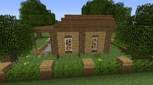 A small map containing a magnificent modern building that can become your home for a long time. Small Wooden House Minecraft Small Wood House Minecraft Project House In The Woods Small Wooden House Wooden House