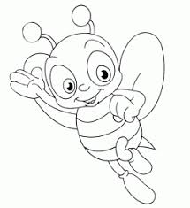 Ari Boyama Sayfasi Bee Coloring Page Dibujo De Abeja Raskrashivanie Boyama Kitaplari Hayvan Boyama Sayfalari Boyama Sayfalari