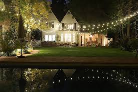 Garden path lighting driveway lighting backyard lighting exterior lighting outdoor lighting lighting ideas string lighting sidewalk lighting the campanone outdoor pendant light from modoluce has been designed by paolo grasselli in 2008. How To Install Your Own Outdoor Backyard Lighting My 100 Year Old Home