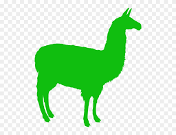 Download Llama Silhouette Transparent Clipart 1681593 Pinclipart