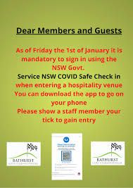 Practicing covid safety with the inner west netball association. Mandatory Sign In On 1st January 2021 Bathurst Golf Club
