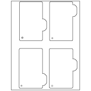 The propelled type of pc further has made the structuring or making of a card easy just as smooth. Template For Avery 4783 Flash Card With Tab And Ring Hole 3 X 5 Avery Com