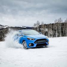 Ford Motor Company On Instagram Winter S Got Nothing On The All New 2016 Focus Rs As The First North American Car To Offer Ford Focus Ford Focus Rs Focus Rs