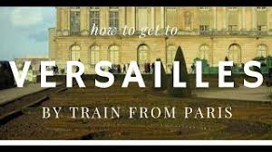 Paris to eurodisney train service is provided by rer trains which run between paris city centre from paris you can take a suburban rer c train to within 5 minutes walk of chateau versailles. Paris To Versailles By Train Youtube