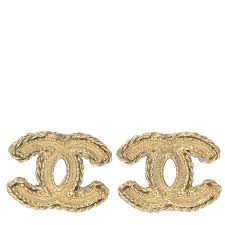 Matte gold has the hex code #d2bf37. Chanel Cc Chain Earrings Matte Gold 512715 Fashionphile