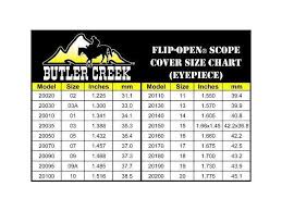 Butler Creek Flip Open Eyepiece Scope Cover Size 18 1 7 Inch 43 2mm