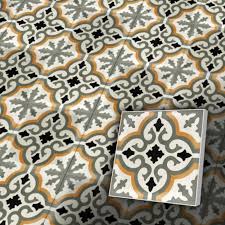 Badezimmer fliesen mit ornamenten modern interpretiert. Zementfliesen Retro Fliesen Muster V20 200 I Ventano