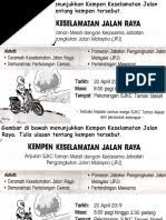 Raimi pakdin audio recordist : Ulasan 7 Kempen Keselamatan Jalan Raya
