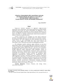 Pdf Turkiye Turkcesinin Soz Varliginda Hayvan Adlarinin Organ Adlariyla Ya Da Vucut Bolumlerine Iliskin Adlarla Olusturdugu Deyim Aktarmasi Ornekleri Oguz Ergene Academia Edu