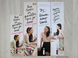 Para todos os garotos que já amei é o primeiro livro de uma trilogia, nele vamos conhecer lara jean uma jovem de 16 anos que leva uma vida pacata, sem muita emoção. Marcadores Da Semana 232 Para Todos Os Garotos Que Ja Amei Jenny Han Livro Para Adolescentes Livros De Adolescentes Filme De Menina