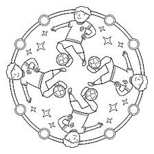 Sport Mandala Ausmalbilder Zum Kostenlosen Ausdrucken