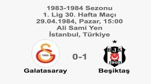 1.058.086 views1 year ago bein sports türkiye. Galatasaray 0 1 Besiktas 29 Nisan 1984 1983 1984 Sezonu 1 Lig 30 Hafta Maci Ali Sami Yen Stadyumu Istanbul Turkiye