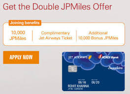 Grab 25 000 Jp Miles With Icici Jet Sapphiro Credit Card