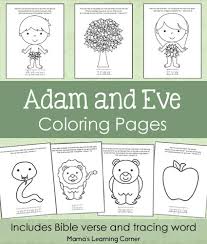 Below you'll find coloring pages, worksheets, bible verse cards, file folder games and more to plan out your adam and. Free Adam And Eve Coloring Pages