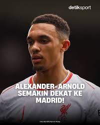 Pemain 𝐆𝐑𝐀𝐓𝐈𝐒 Lagi ✓⁣ ⁣ Setelah mendapatkan Kylian Mbappe secara  cuma-cuma musim ini, musim depan giliran Trent Alexander-Arnold dikabarkan  bergabung dengan Real Madrid secara gratis 💸⁣ ⁣ Trent Alexander-Arnold dan  Real Madrid