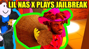 Lil Nas X Plays Roblox Jailbreak Youtube